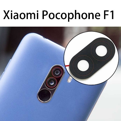 Picture of For Xiaomi Poco F1 camera main glass lens Rear Facing Camera Glass Lens Replacement