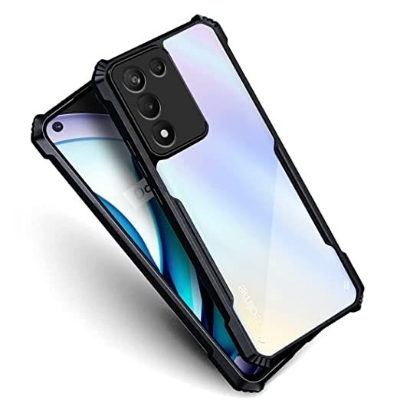 Picture of For Realme 9 5G SE / Realme 9 5G Speed edition Transparent bumper Back Cover Xundd Hard Phone Case