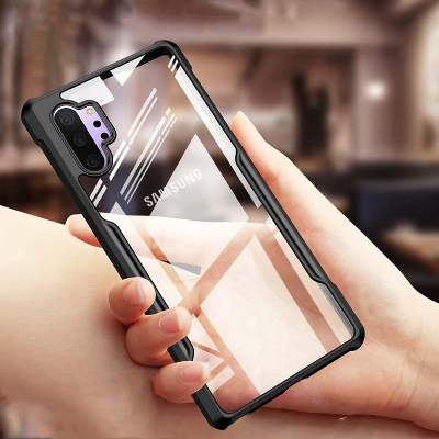 Picture of For Samsung Galaxy Note 10 Pro/10 Plus Flat Leather Shockproof Bumper Xundd Case Back Cover - Phone Back Cover - Camera