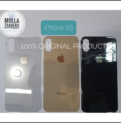 Picture of For Apple iPhone XS  Phone Battery Back Cover Backshell Glass Battery Rear Case Phone Battery Back Cover Backshell Glass Battery Rear Case