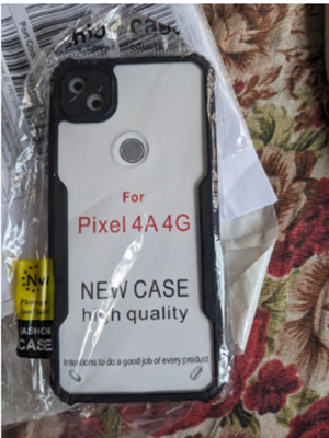 Picture of Google Pixel 4A 4G Shockproof Bumper Anti-Drop Slim Fit Fashion Back Cover Case Xundd Fusion Case