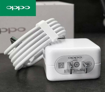 Picture of Oppo Super VOOC 5V 4A Adapter Fast Charging with Micro USB Cable Charger For F3, F3 Plus F1s F1 F5 F7 F9 F11 F11 Pro