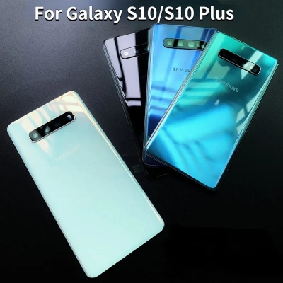 Picture of Original Back Panel Cover+battery Back Cover+Camera frame Samsung Galaxy S10 Plus