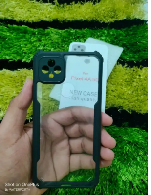 Picture of Google Pixel 4A 5G Shockproof Bumper Anti-Drop Slim Fit Fashion Back Cover Case Xundd Fusion Case Google Pixel 4A 5G Back Case With Camera Bump Protection