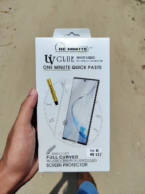 Picture of For Xiaomi Mi 12 / 12X (A+ GRADE) One minute UV Light Adhesive Tempered Glass Screen Protector