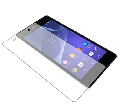 Picture of For Sony Xperia C4...3mm screen protector 9H Hard 2.5D Arc Edge Round Border Screen Protector with Clean Tools