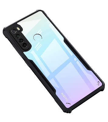 Picture of For Redmi Note 8 /Note 8 2021 Transparent Back Case Xundd Hard Phone Cover Case