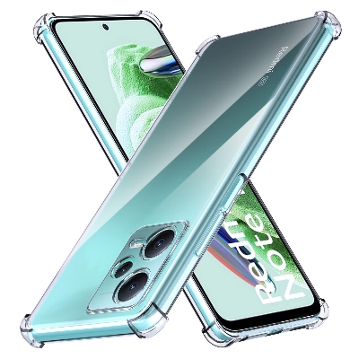 Picture of For Redmi Note 12 Pro 5G / Poco X5 Pro 5G shockproof Transparent liquid Cristal clear long time useable soft premium protective back cover