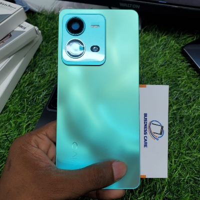 Picture of Original For Vivo V25 Battery Cover Door Back Housing Rear Case For V25 Battery Door Replacement Parts+Camera Lens