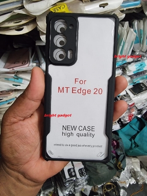 Picture of Phone case For Motorola Moto Edge 20 Back cover Transparent Phone Case Full Protection Phone Soft Armor Cover For Moto Edge 20 Cover case