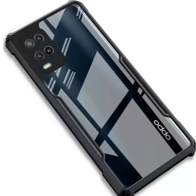 Picture of for Oppo A54 Black, Grip Case Back Cover
