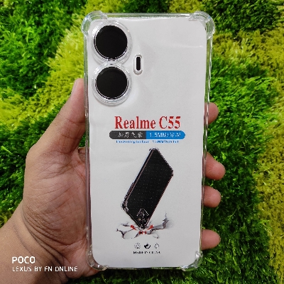 Picture of For Realme C55 Clear Cover Soft Thin Anti-Scratches Crystal Case C 55()