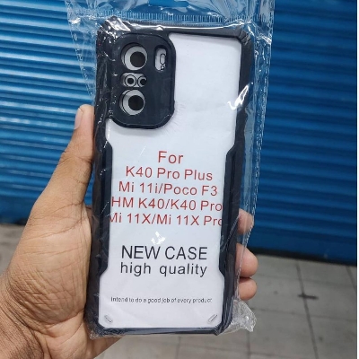 Picture of for mi 11x / k40 / poco f3/ k40 pro Silica Gel Matte  Bumper Camera Lens Protection Thin Cover Phone Casing - Phone