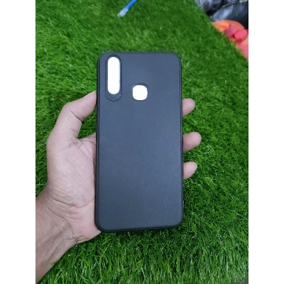 Picture of FOR VIVO Y11 / VIIIVO Y12 / VIVO Y15 / VIVO Y17 PREMIUM FROSTED BLACK SOFT SILICONE BACK COVER - Phone Back Cover