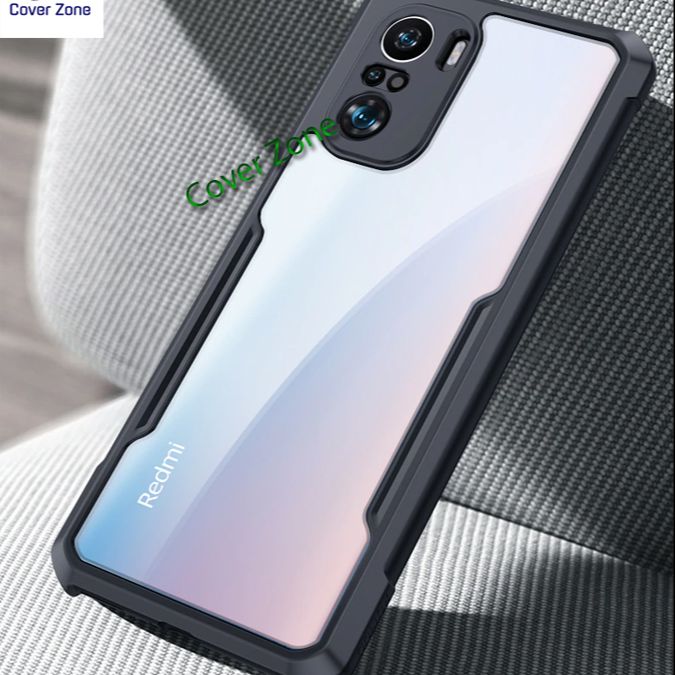 Picture of Original For Xiaomi Poco F3 / K40 / K40 pro Transparent CXunddo Shockproof Back Cover Phone Case