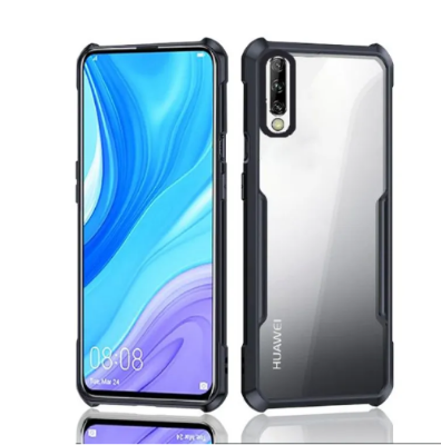 Picture of For Huawei Y9 2019 Edge-Reinforced Shockproof Cushion Back Clear Hybrid Transparent Hard