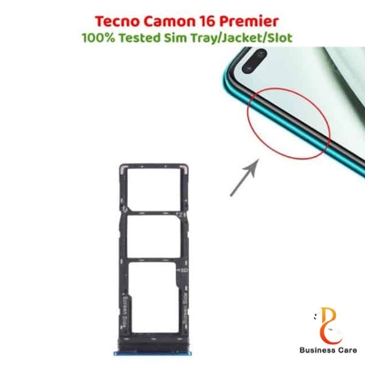 Picture of Tecno camon 16 এর জন্য সিম কার্ড হোল্ডার ট্রে-নীল-কালো-সবুজ-সাদা