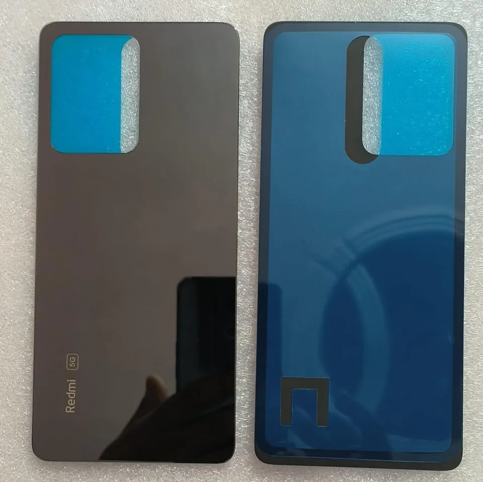 Picture of Replacement Complete Housing Full Body Compatible with Xiaomi Redmi Note 12 Pro 5G Glass Original Back Panel / Back Shell and LCD Frame with Volume Buttons