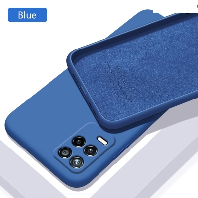 Picture of For OPPO A54 4G / OPPO A54 2021 Case Soft Sandstone Slim Matte Cover Liquid Silicone Case For OPPO A54 Back Cover Case