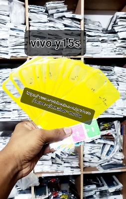 Picture of Back Poly Sticker For vivo Y15s Ultra Thin Transparent