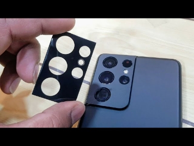 Picture of For Samsung Galaxy S21 Ultra Camera main glass lens Rear Facing Camera Glass Lens Replacement