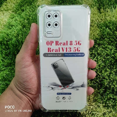 Picture of Realme 8 5g, Narzo 30 5g, Realme 9 5g- Indian, V13 5g, Q3 5g, Q3i 5g Clear Cover Soft Thin Anti-Scratches Crystal Case