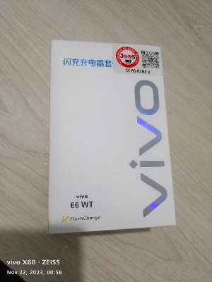 Picture of Original origenal Vivo 66W FlashCharge 2.0 Charger for Vivo X Series & Latest/5G Phones.For Vivo V23 , V23e , V23e 5G , V23 5G , V23 Pro , V25 , V25 , Y35 ,Y55 , Y76 5G , Y75 ,  Y78 , Y78+ , iQOO Z7 , iQOO Z7s , iQOO Pad , X70 Pro