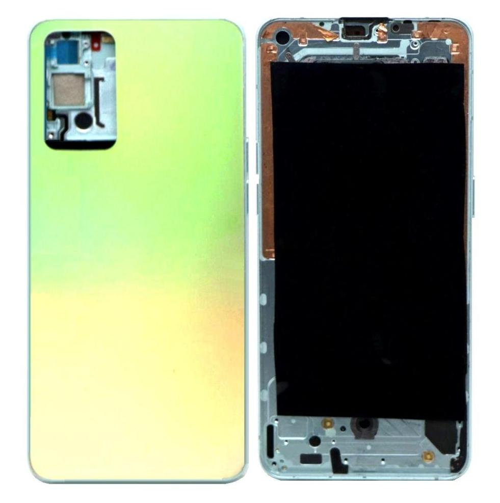 Picture of Replacement Complete Housing Body Compatible with Oppo Reno 6 5G Back Panel and LCD Frame with Volume Buttons