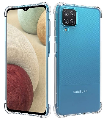 Picture of for Samsung Galaxy A22 4G / F22 4G / M22 4G / M32 4G Silicone Airbag cover Shockproof Transparent Protective Clear Back Cover TPU Case