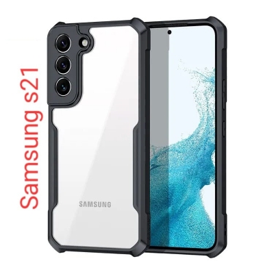 Picture of For Samsung Galaxy S21 5G Cases Shockproof Airbag Bumper Soft Back Transparent Shell Covers - Phone Back Cover