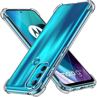 Picture of Motorola Moto G60 Premium Silicone Case Crystal Clear Soft TPU Ultra-Thin Transparent Flexible Protective Mobile Phone Back Cover