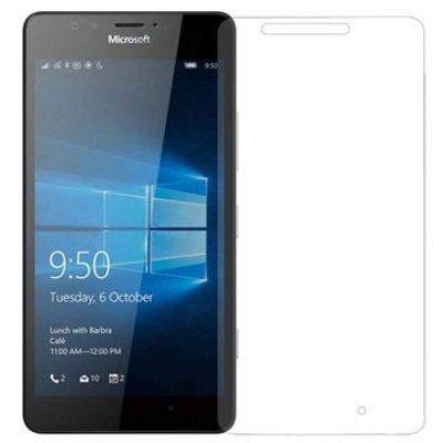 Picture of For  Microsoft Lumia 950 Xl....3mm screen protector 9H Hard 2.5D Arc Edge Round Border Screen Protector with Clean Tools