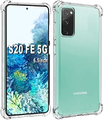 Picture of Samsung Galaxy S20 Fe Camera Protection Premium Silicone Case Crystal Clear Soft Tpu Ultra-Thin Transparent Flexible Protective Mobile Phone Back Cover - Camera