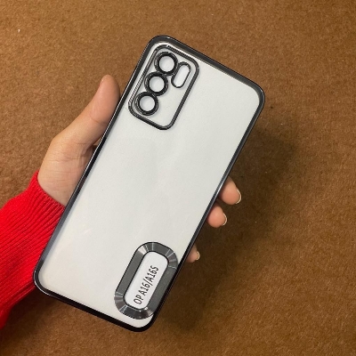 Picture of For OPPO A16 / A16S Foreign Version Solid Color Liquid Silicone Shockproof Full Coverage Protective Case