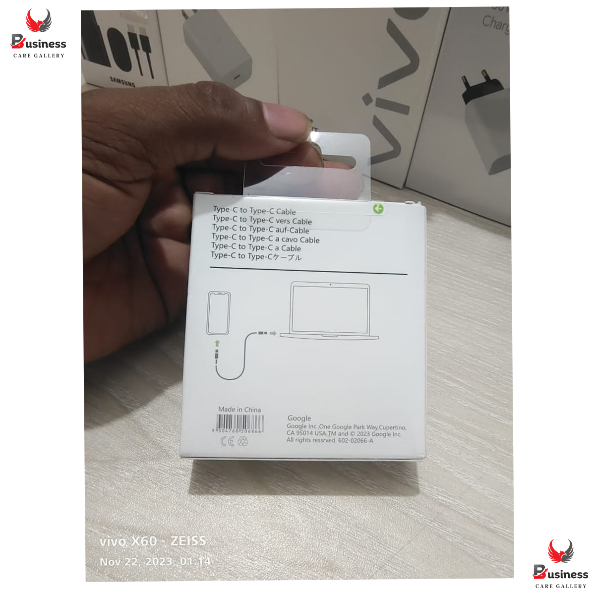 Picture of Original Google 30W USB-C Charger and Cable Fast Charging Pixel Phone Charger Compatible with Google Products and Other USB-C devices