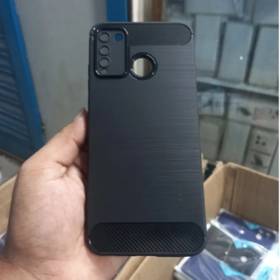 Picture of For Symphony Z40 Carbon Case Back Cover Ultra Thin Soft Luxury Square Liquid Silicone For Symphony Z40 Phone Case