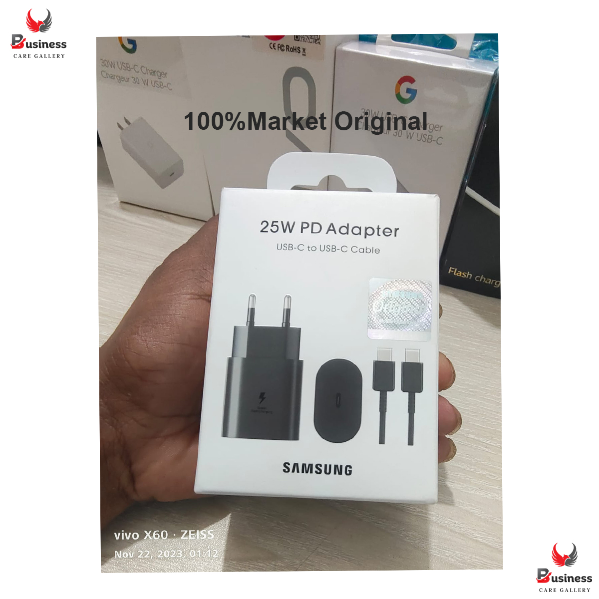 Picture of Original Samsung 25W Adapter with Type - C Cable