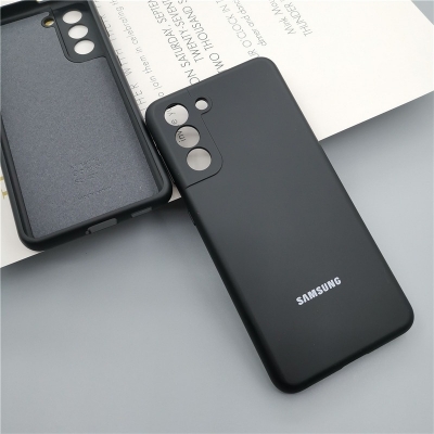 Picture of For Samsung Galaxy S22 FE  Soft Case Smooth Environmentally Friendly Round Edge Camera Bumper Protective Silicone Back Cover Phone Cases for Samsung Galaxy S22 FE