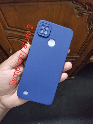 Picture of For Symphony Atom 2 Phone Case Thin Soft Luxury Square Liquid Silicone Phone Case Back Cover