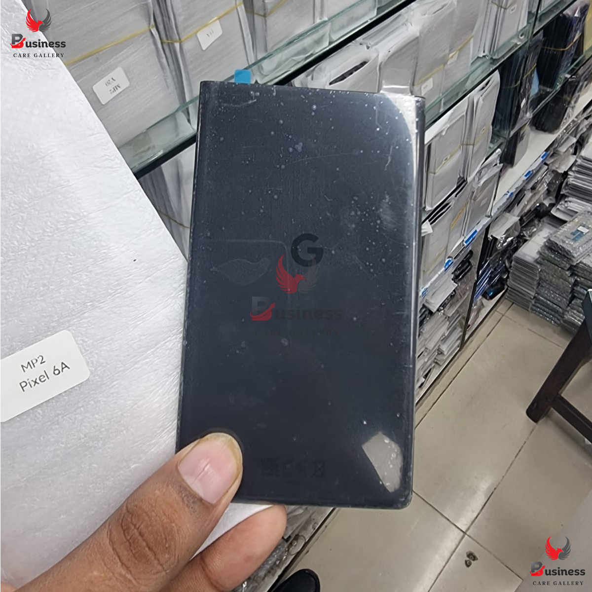 Picture of Google Pixel 6A Back Glass Battery Cover Housing Case for Google Pixel 6A  Rear Door Cover Rear Door Cover