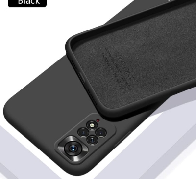 Picture of For Xiaomi Redmi Note 11 PRO 4G /5G /Note 11 pro plus 5G Heavy Strong Liquid Silicone Soft Gel Rubber Shockproof Cover Phone Case For Redmi Note 11 Pro Back Cover