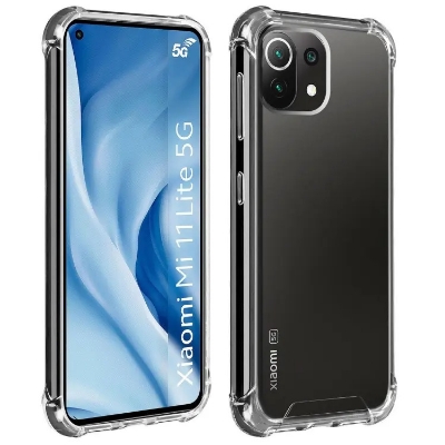 Picture of For Xiaomi Mi 11 Lite 5G - IMPT Premium Silicone Case Crystal Clear Soft TPU Ultra-Thin Transparent Flexible Protective Mobile Phone Back Cover