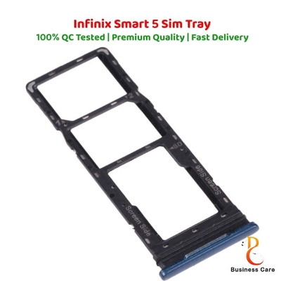 Picture of Infinix smart 5 2020 এর জন্য সিম কার্ড হোল্ডার ট্রে-নীল-সাদা-সবুজ-কালো