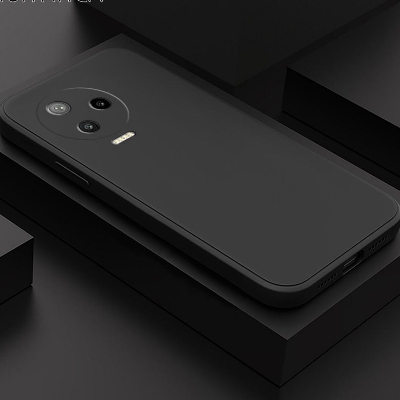 Picture of for Infinix Note 12 2023 / Note 12 Pro Back Cover Simple Candy Color Square Edge Liquid Silicone Phone Case