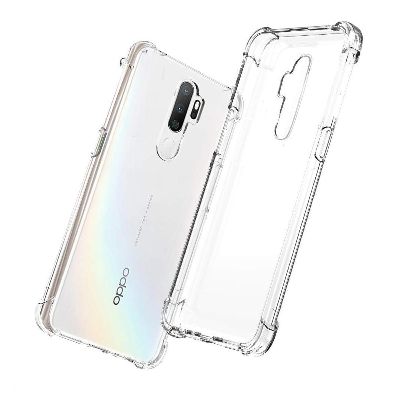Picture of Oppo A5 2020 / Oppo A9 2020 Premium Silicone Case Crystal Clear Soft TPU Ultra-Thin Transparent Flexible Protective Mobile Phone Back Cover - মোবাইল ফোন - Phone