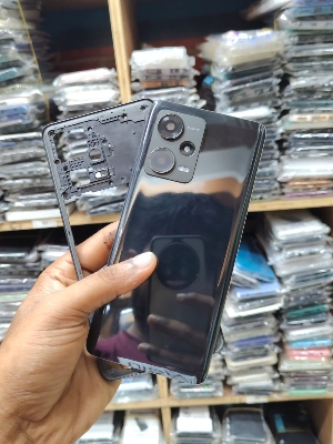 Picture of Replacement Complete Housing Full Body Compatible with Redmi Note 12 Pro Plus 5G Back Panel /Back Shell and LCD Frame with Volume Buttons