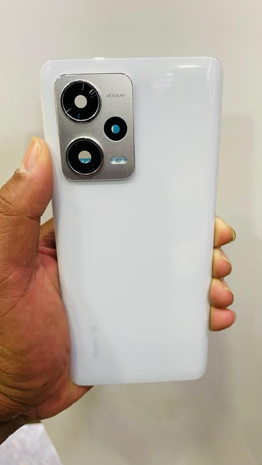 Picture of Replacement Complete Housing Full Body Compatible with Redmi Note 12 Pro Plus 5G Back Panel /Back Shell and LCD Frame with Volume Buttons