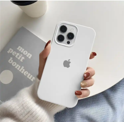 Picture of For apple iphone 15 Pro  2023 Luxury Liquid Silicone Protection Protect Back Cover Soft Case