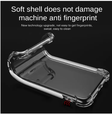 Picture of For Tecno Spark 20 Pro Plus All-Inclusive Security Protection Durable TPU Case for Tecna Spark 20Pro+ KJ7 Clear Airbag Drop Resistant Phone Case