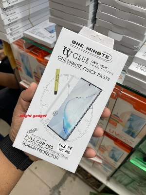 Picture of Huawei P50 Pro (A+ GRADE) One minute brand UV Light Adhesive Tempered Glass Screen Protector
